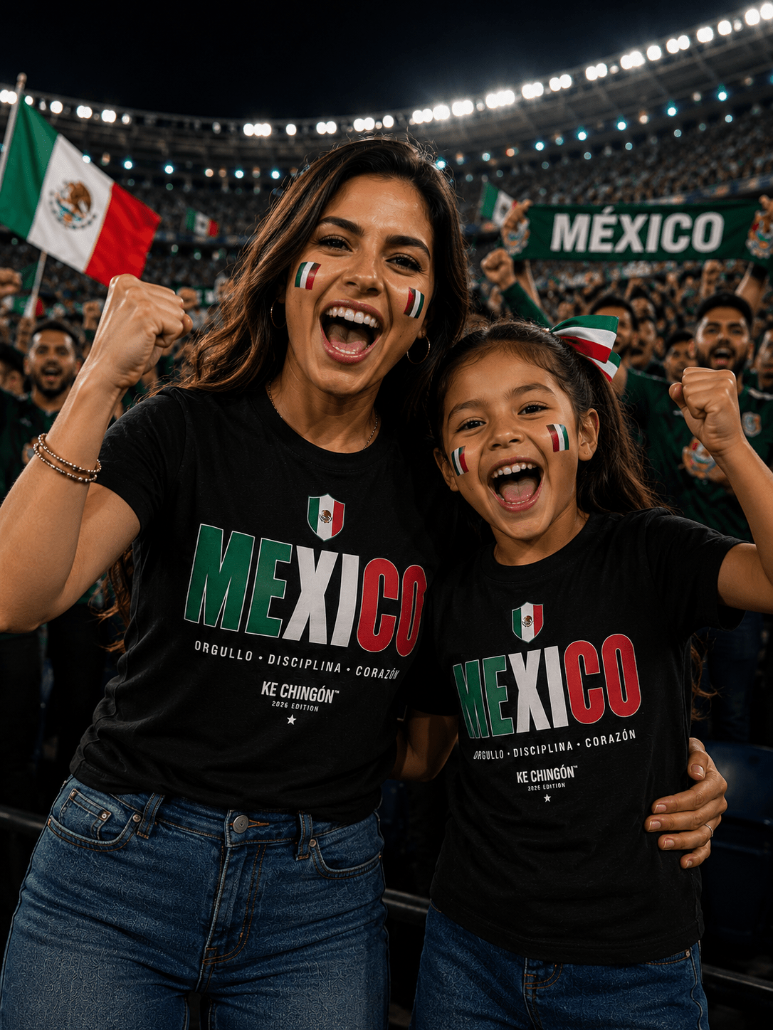 México Soccer Tee Black Free Shipping - KE CHINGON