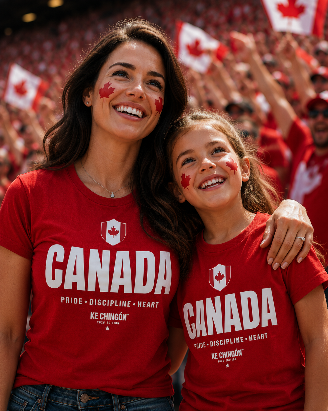Canada Soccer Fan Unisex T-Shirt | KE CHINGÓN™ 2026 Edition