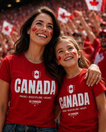 Canada Soccer Fan Unisex T-Shirt | KE CHINGÓN™ 2026 Edition