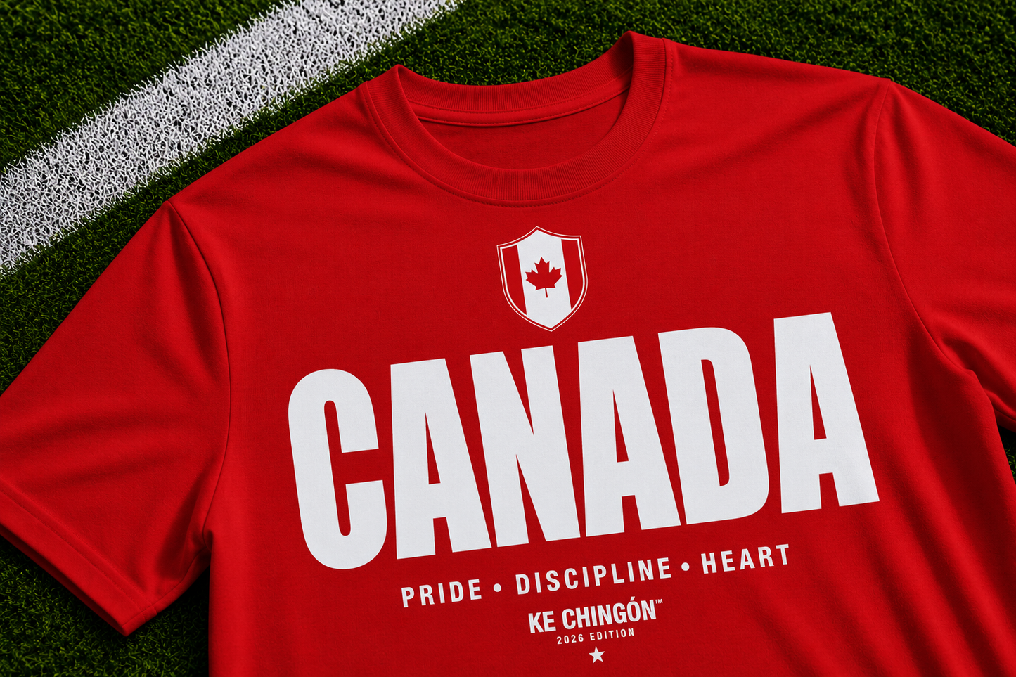 Canada Soccer Fan Unisex T-Shirt | KE CHINGÓN™ 2026 Edition