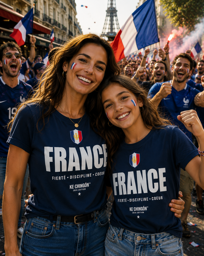 France Soccer Fan Unisex T-Shirt | KE CHINGÓN™ 2026 Edition