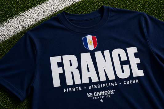 France Soccer Fan Unisex T-Shirt | KE CHINGÓN™ 2026 Edition