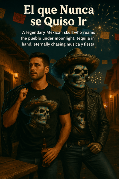 Calavera Rockera – by KE CHINGÓN APPAREL - KE CHINGON