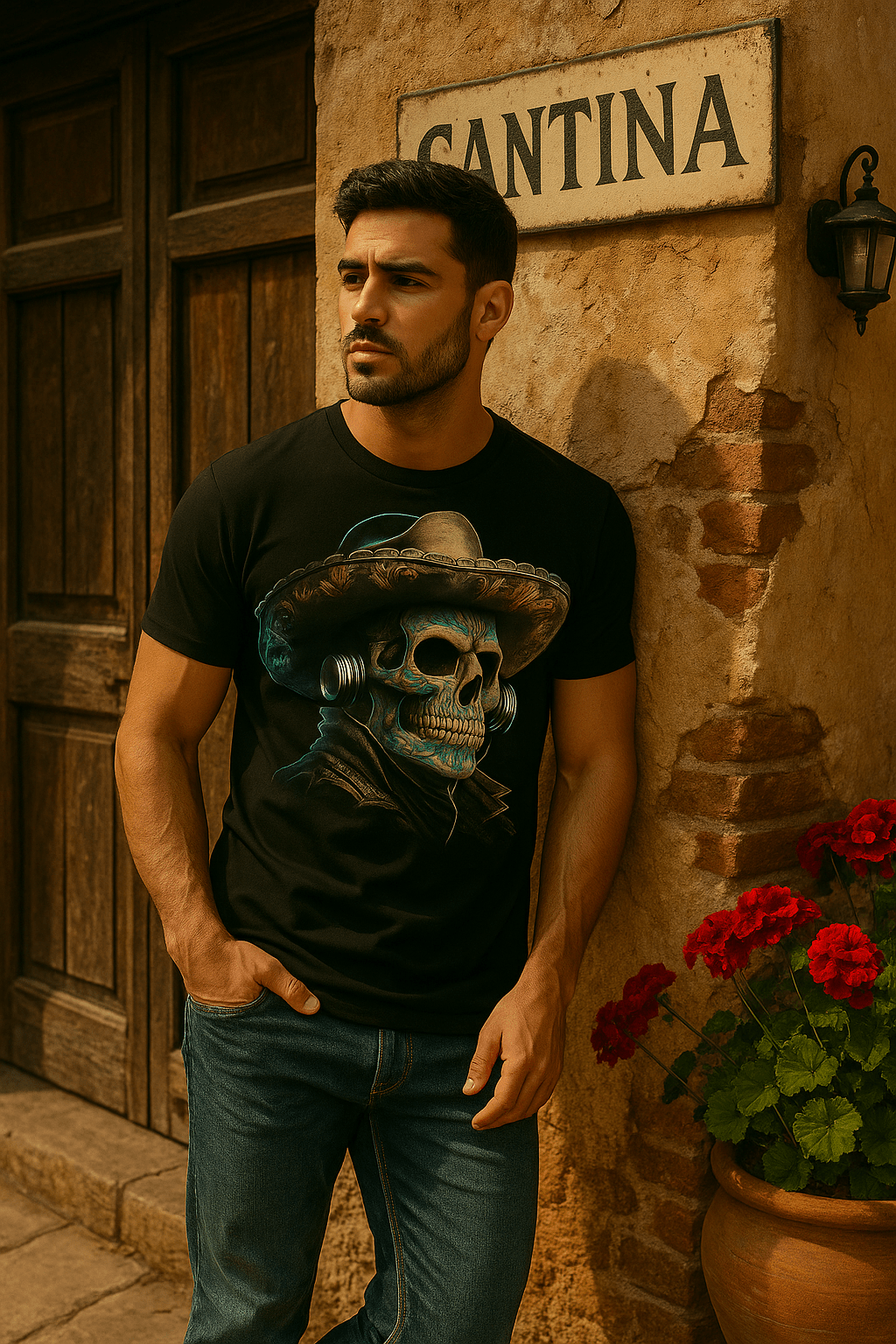 Calavera Rockera – by KE CHINGÓN APPAREL - KE CHINGON