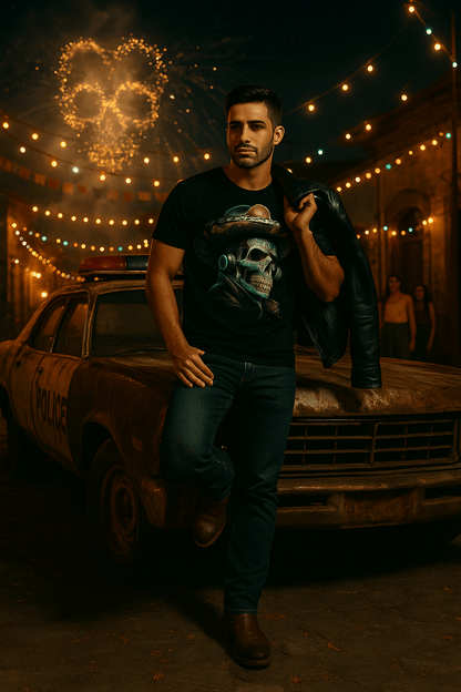 Calavera Rockera – by KE CHINGÓN APPAREL - KE CHINGON