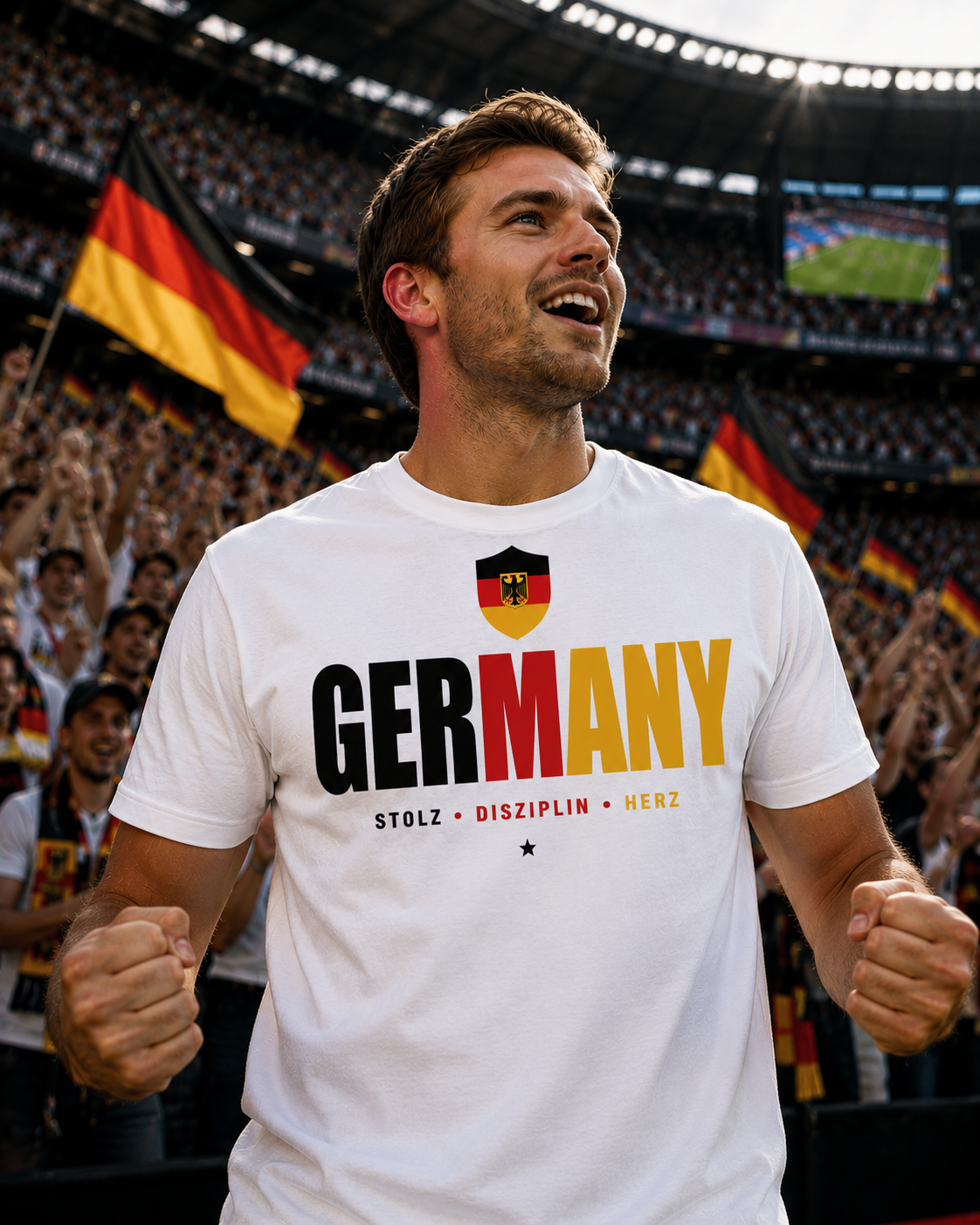 Germany Soccer Fan Unisex T-Shirt | KE CHINGÓN™ 2026 Edition