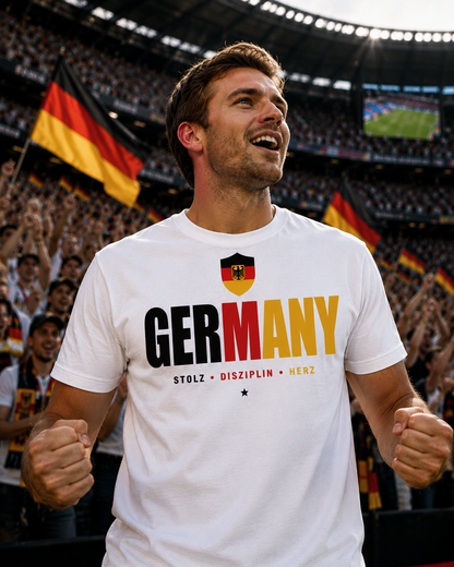 Germany Soccer Fan Unisex T-Shirt | KE CHINGÓN™ 2026 Edition