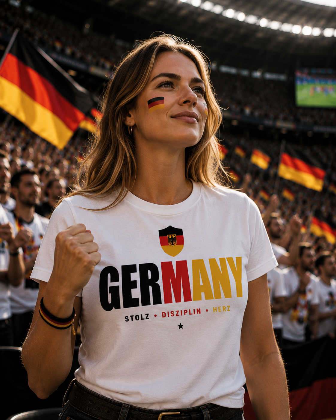 Germany Soccer Fan Unisex T-Shirt | KE CHINGÓN™ 2026 Edition