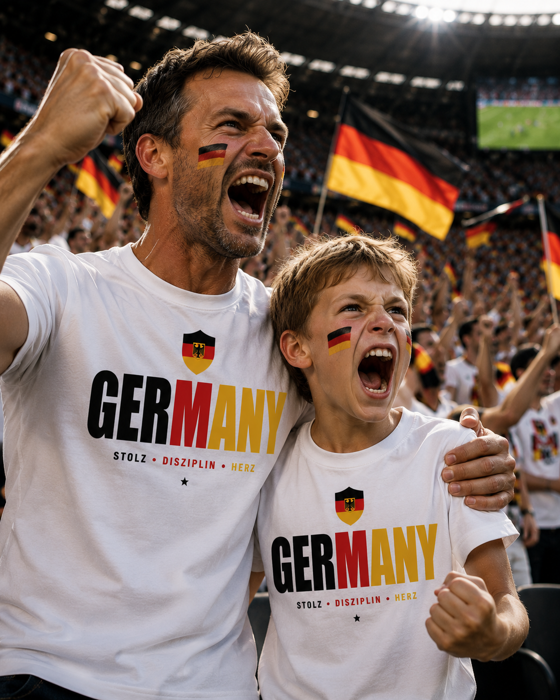 Germany Soccer Fan Unisex T-Shirt | KE CHINGÓN™ 2026 Edition