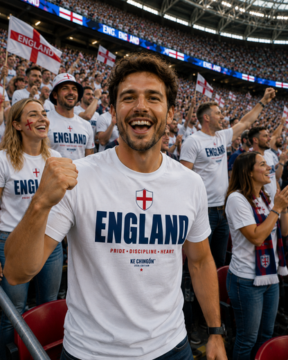 England Soccer Fan Unisex T-Shirt | KE CHINGÓN™ 2026 Edition