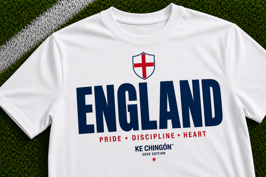 England Soccer Fan Unisex T-Shirt | KE CHINGÓN™ 2026 Edition