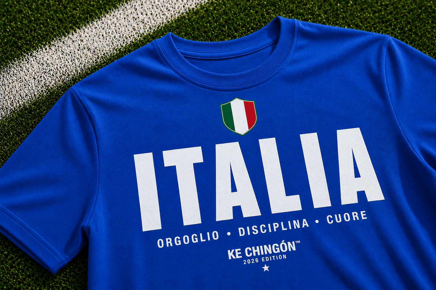 Italy Soccer Fan Unisex T-Shirt | KE CHINGÓN™ 2026 Edition