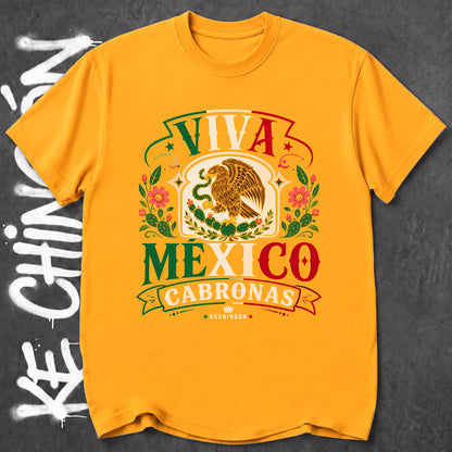 KE CHINGON t-shirt in Gold color - SKU KC-0034
