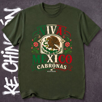 KE CHINGON t-shirt in Military Green color - SKU KC-0034