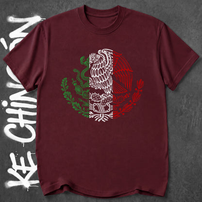 KE CHINGON t-shirt in Maroon color - SKU KC-0035