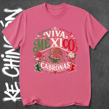 KE CHINGON t-shirt in Azalea color - SKU KC-0036