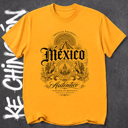 KE CHINGON t-shirt in Gold color - SKU KC-0037