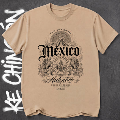 KE CHINGON t-shirt in Sand color - SKU KC-0037