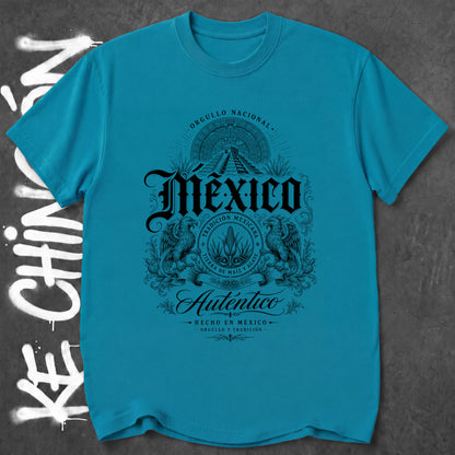 KE CHINGON t-shirt in Tropical Blue color - SKU KC-0037