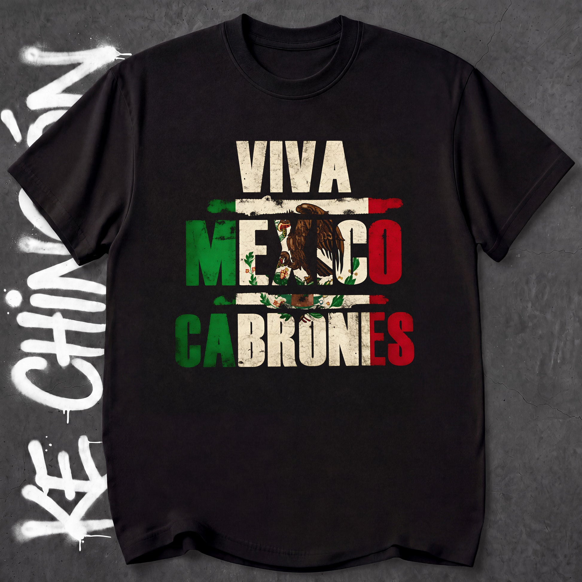 KE CHINGON t-shirt in Black color - SKU KC-0039
