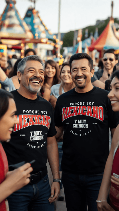 Porque Soy Mexicano Y Muy Chingón – Playera Streetwear Edition by KE CHINGÓN APPAREL - KE CHINGON