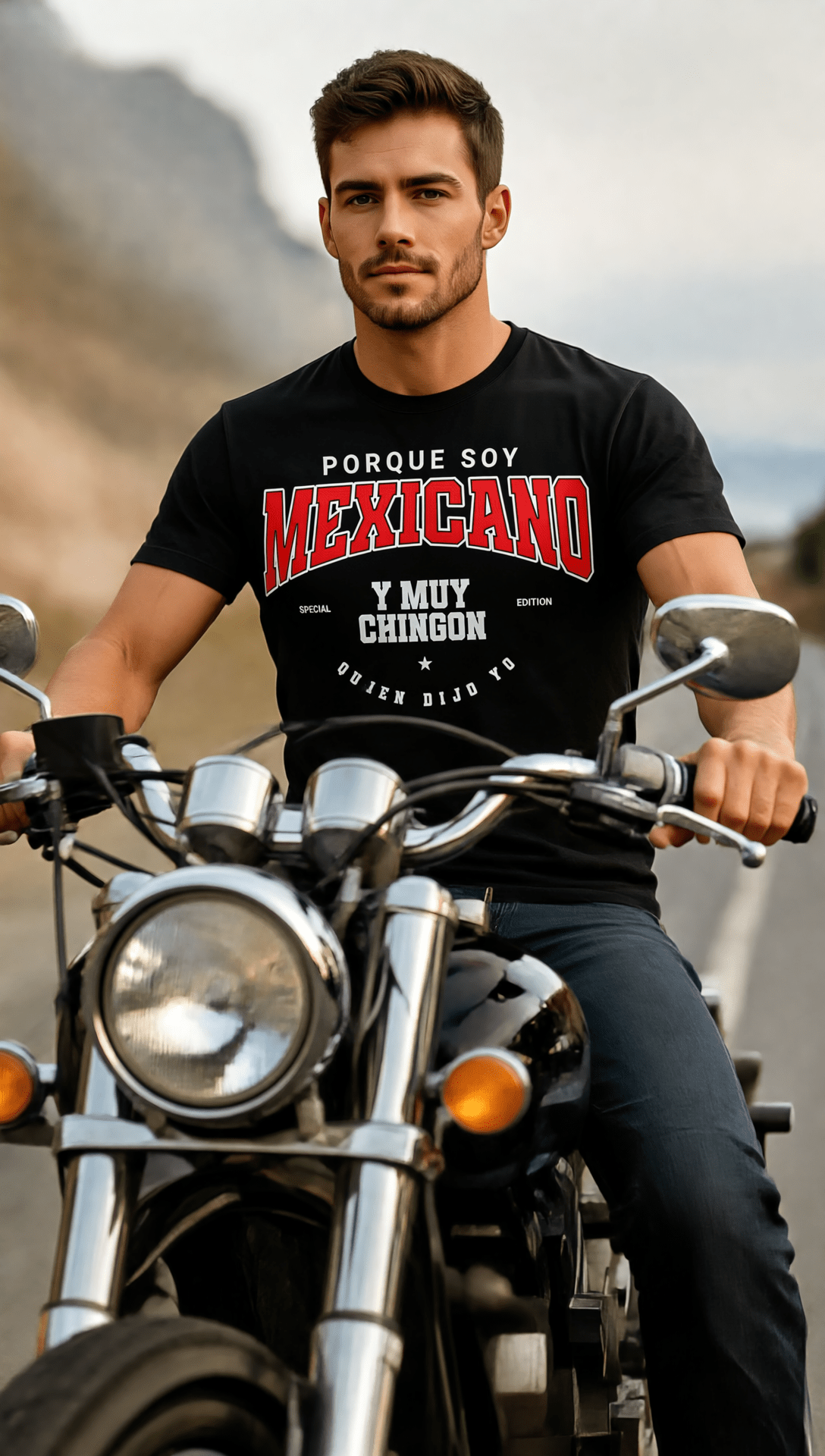 Porque Soy Mexicano Y Muy Chingón – Playera Streetwear Edition by KE CHINGÓN APPAREL - KE CHINGON