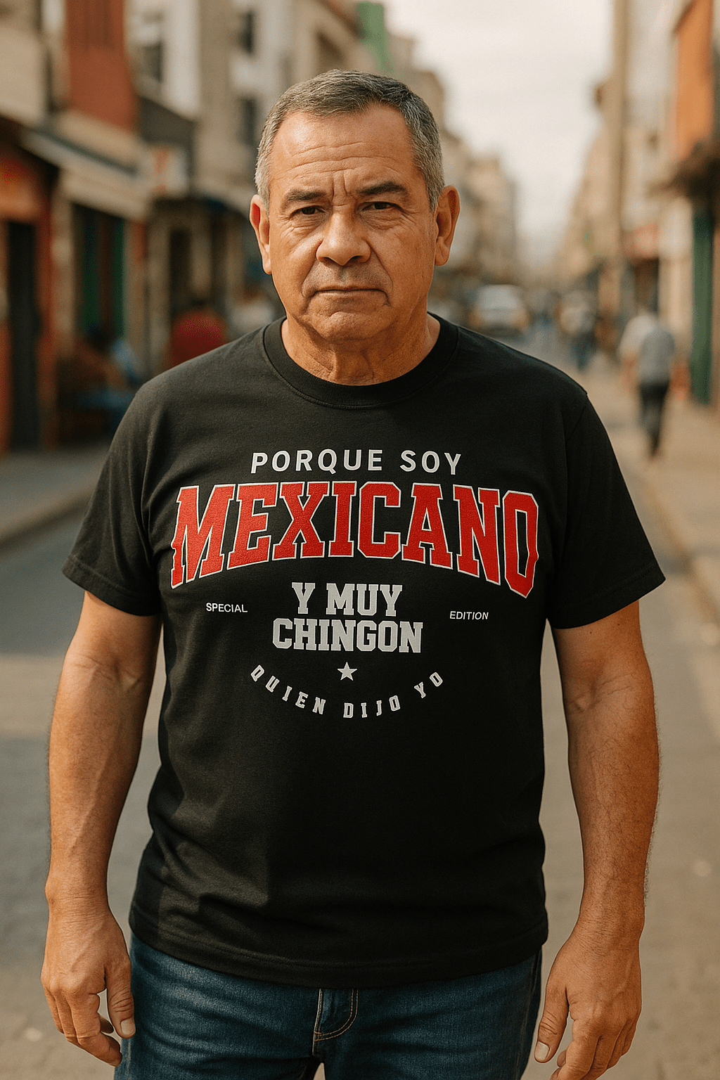 Porque Soy Mexicano Y Muy Chingón – Playera Streetwear Edition by KE CHINGÓN APPAREL - KE CHINGON