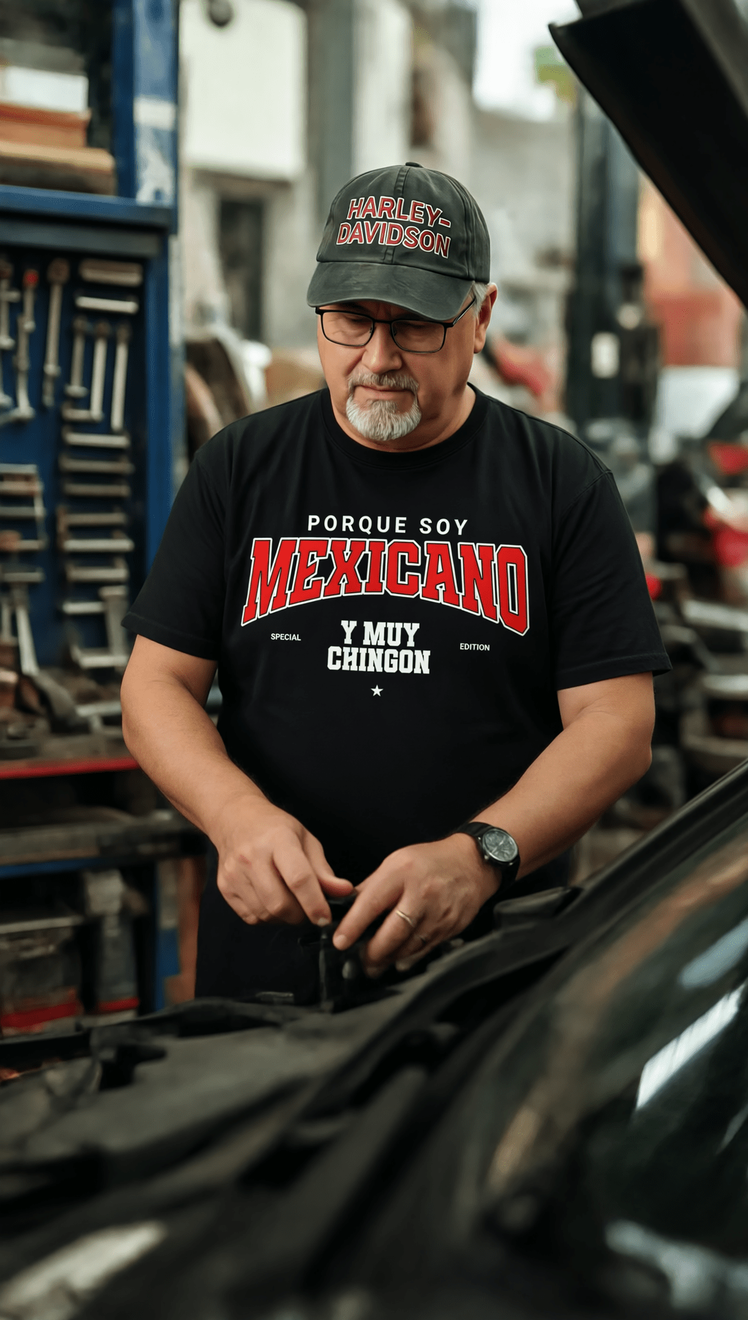 Porque Soy Mexicano Y Muy Chingón – Playera Streetwear Edition by KE CHINGÓN APPAREL - KE CHINGON